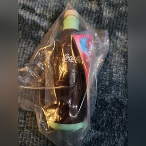 Coca-Cola Bottle From 2000 Burger King with Red and Black Design